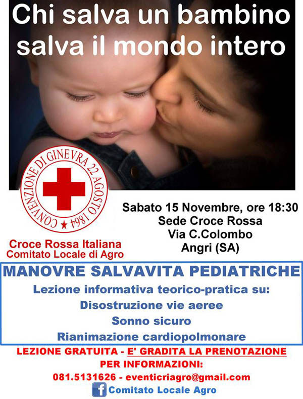 Lezione di Manovre Salvavita Pediatriche!