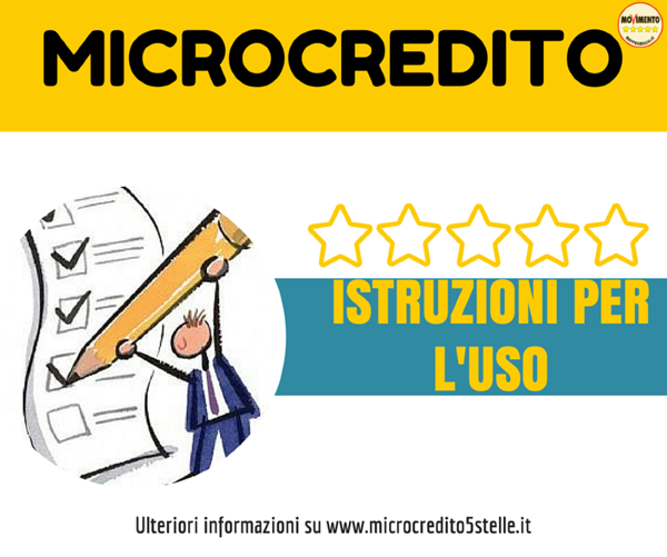 incontro informativo sul microcredito del Movimento 5 Stelle