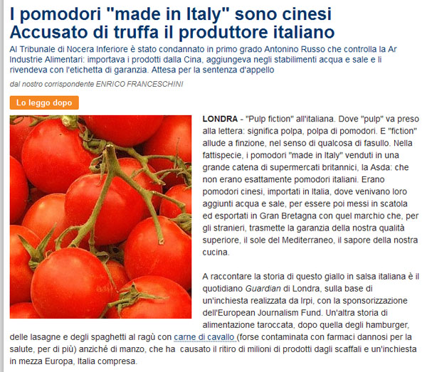 I pomodori 