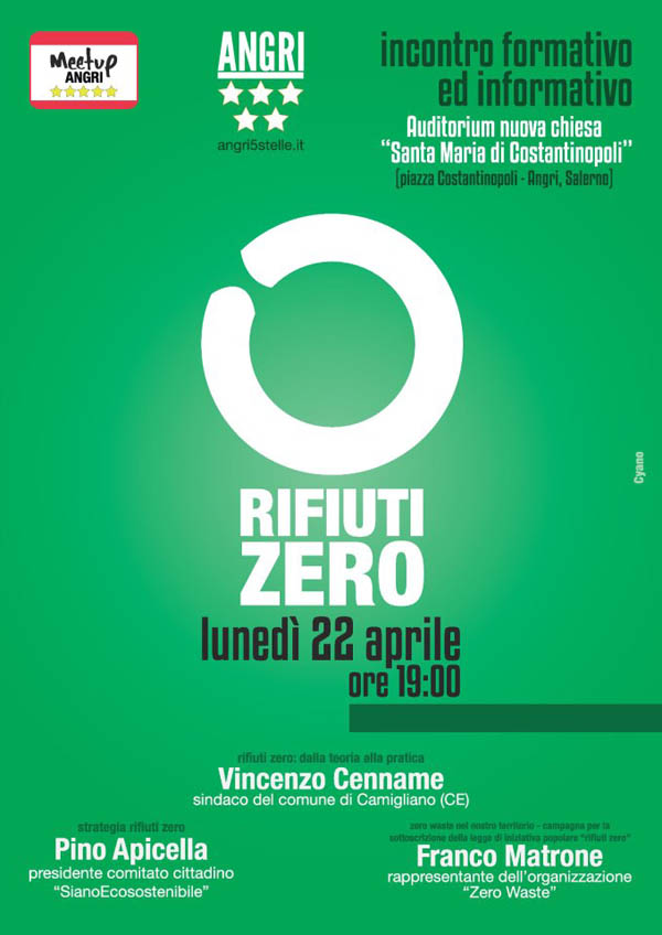 incontro informativo – formativo “RIFIUTI ZERO”