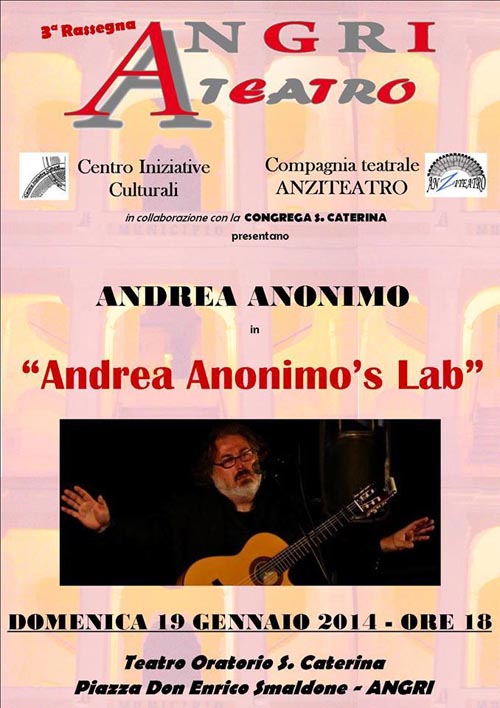 ANDREA ANONIMO’S LAB