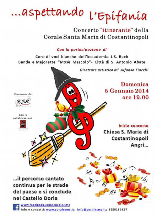 Concerto itinerante della Corale S. Maria di Costantinopoli