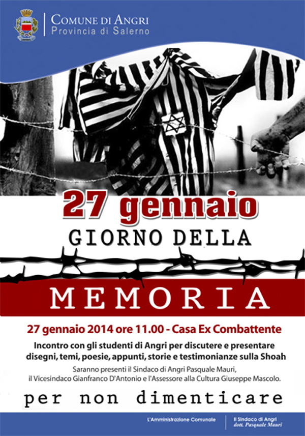 27 gennaio: Giorno della Memoria