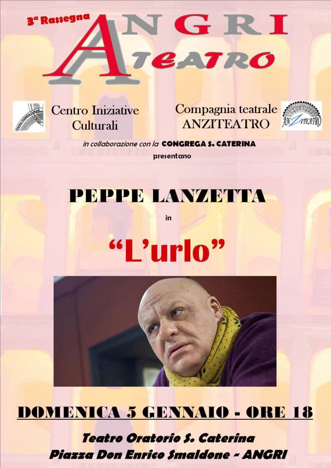 Domenica 5 gennaio 2014, alle ore 18:00, nel Teatro Oratorio della Chiesa di S. Caterina