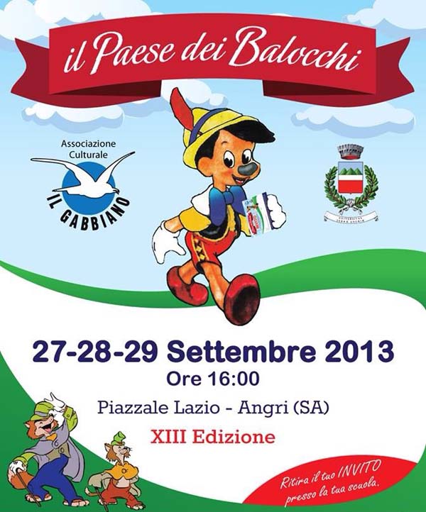 Piazzale Lazio, Angri,  27-28-29 settembre 2013 ore 16.00