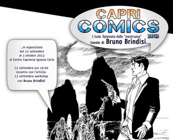 Dylan Dog protagonista a Capri Comics