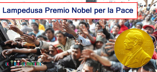 Nobel per la Pace a Lampedusa