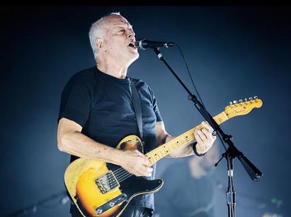 David Gilmour agli Scavi di Pompei