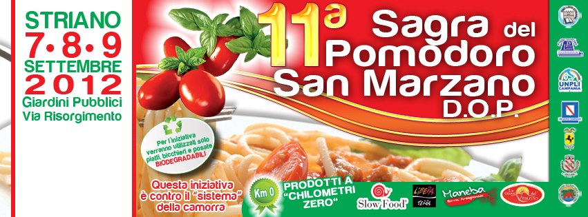 undicesima Sagra del Pomodoro San Marzano D.O.P