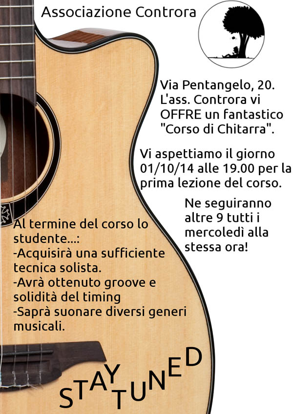 Associazione Controra: Corso di Chitarra