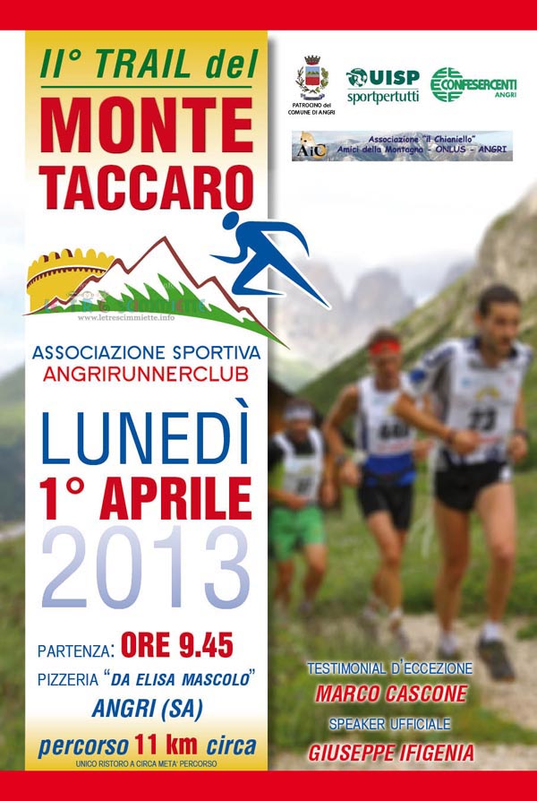 Trail del Monte Taccaro ad Angri