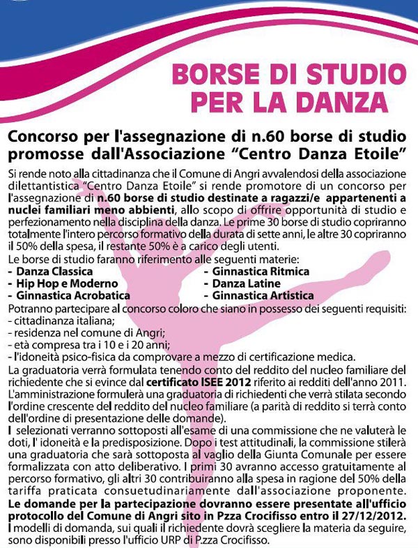 borse di studio