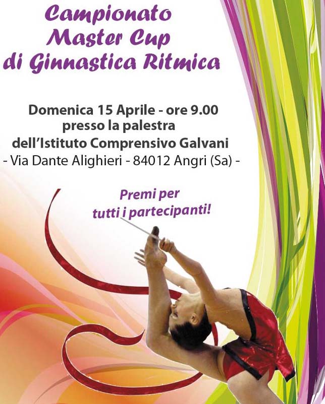 campionato regionale master cup di ginnastica ritmica