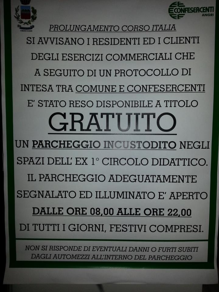 nuovo parcheggio