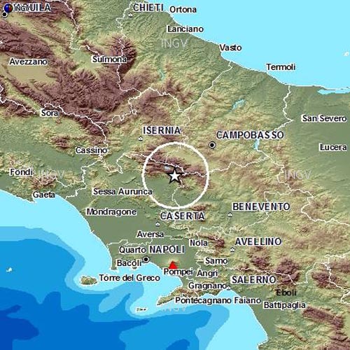 Terremoto Campania