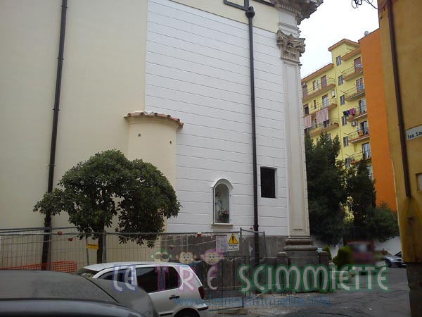 Chiesa Annunziata - Nuovo look alla facciata laterale