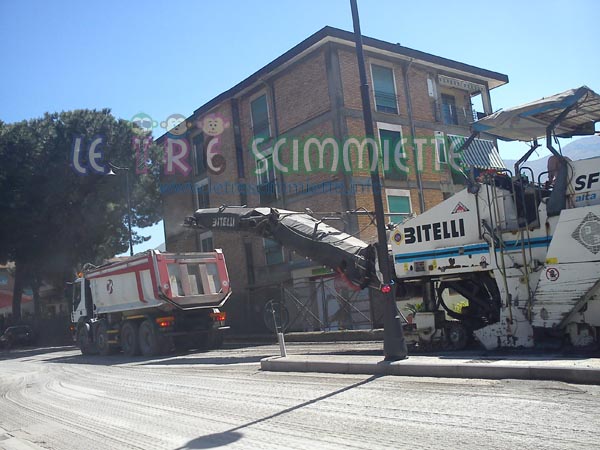 lavori in corso italia